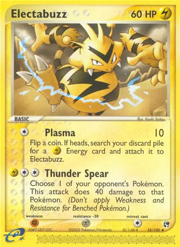 Electabuzz #035/100 Sandstorm | pkmn.gg