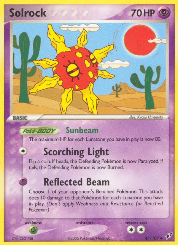 Solrock #047/107 Deoxys | pkmn.gg