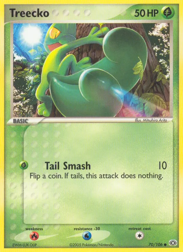 Treecko #070/106 Emerald | pkmn.gg