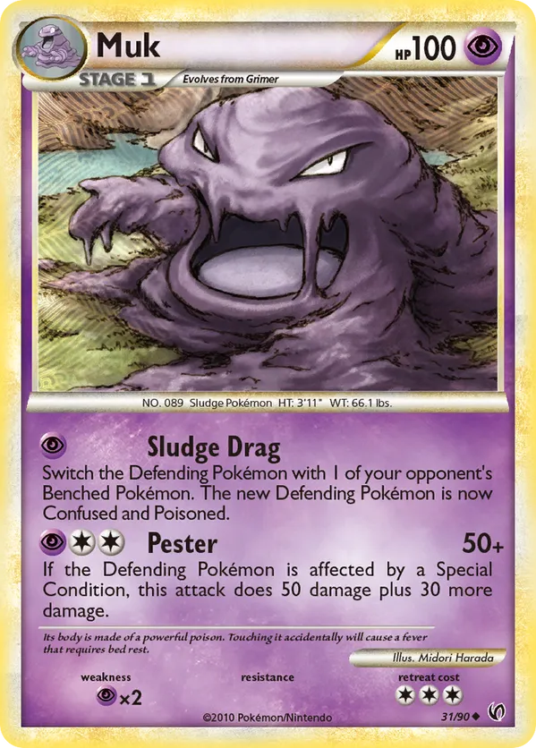 Muk #031/90 HS—Undaunted | pkmn.gg