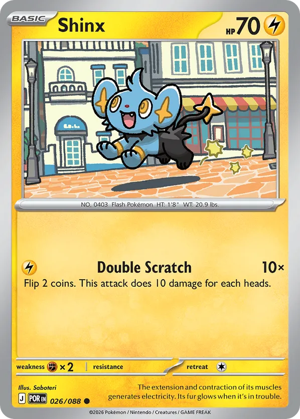 shin Shinx #026/088 Perfect Order | pkmn.gg