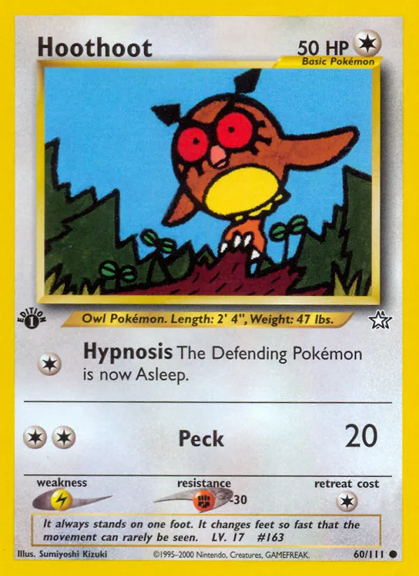 hoothoot pokemon card value Hoothoot | Pokémon Cards and Details