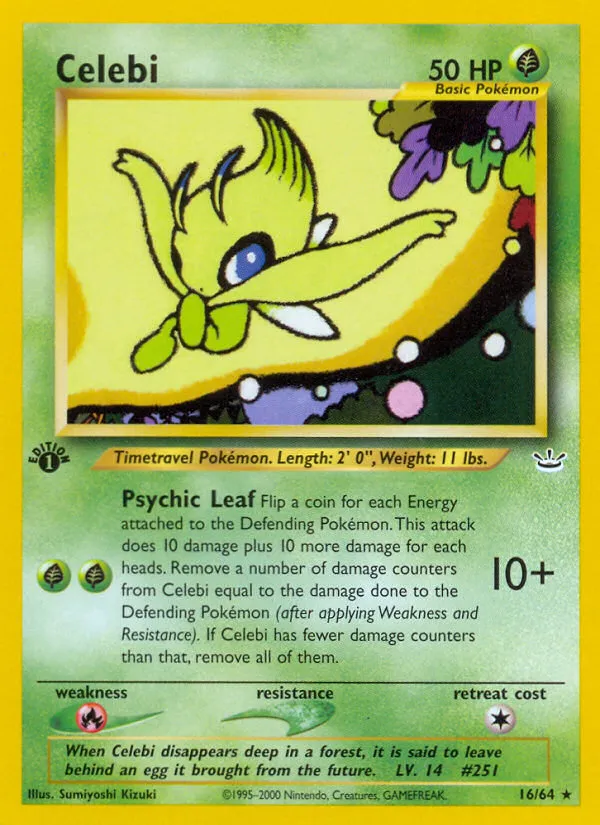 celebi pokemon card value Celebi Cards | Dex
