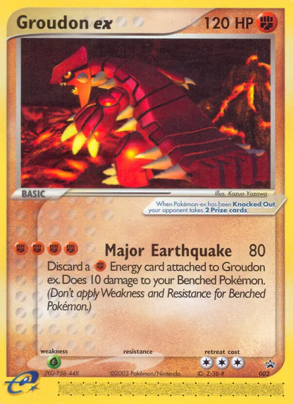 Groudon | Pokmon Cards and Details | pkmn.gg