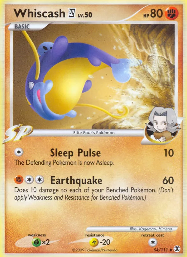 whiscash pokemon card value Whiscash (Alpha) 41/160 Rare XY Primal Clash Pokemon TCG