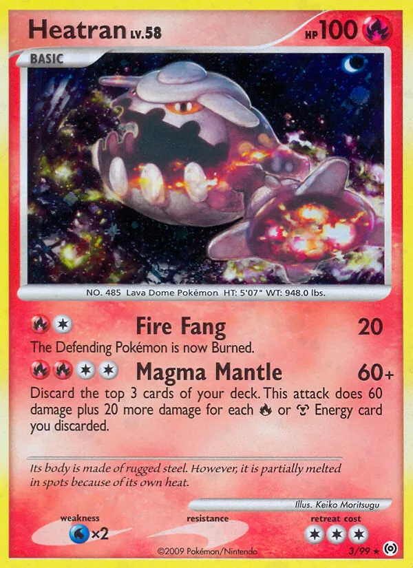 Heatran | Pokmon Cards and Details | pkmn.gg