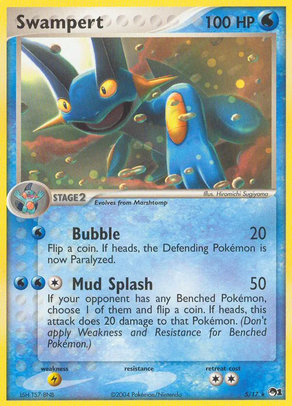 Swampert | Pokémon Cards and Details | pkmn.gg