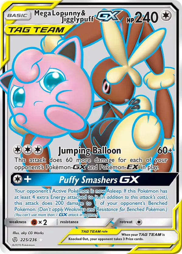 Mega Lopunny & Jigglypuff-GX