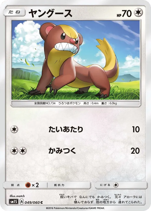 yungoos pokemon card Yungoos | Pokémon Cards and Details
