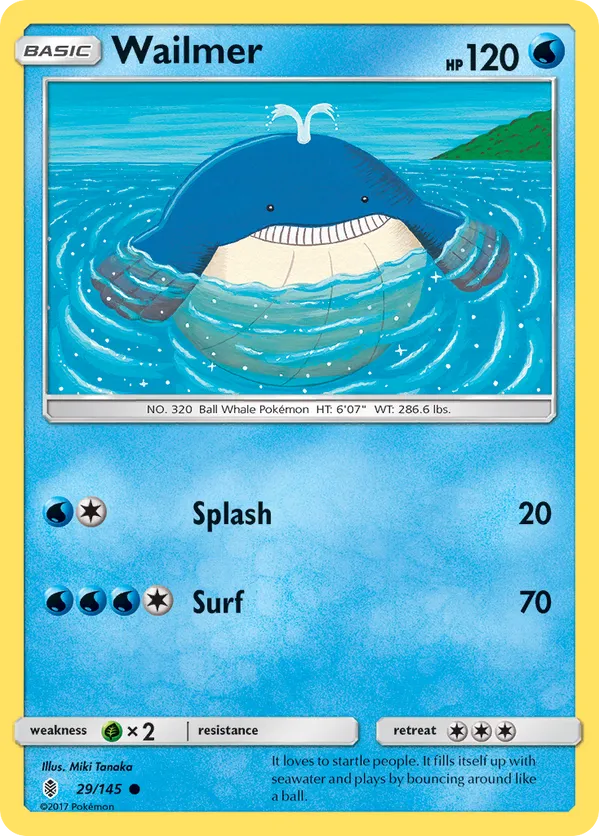 pokemon card wailmer Wailmer | Pokémon Cards and Details
