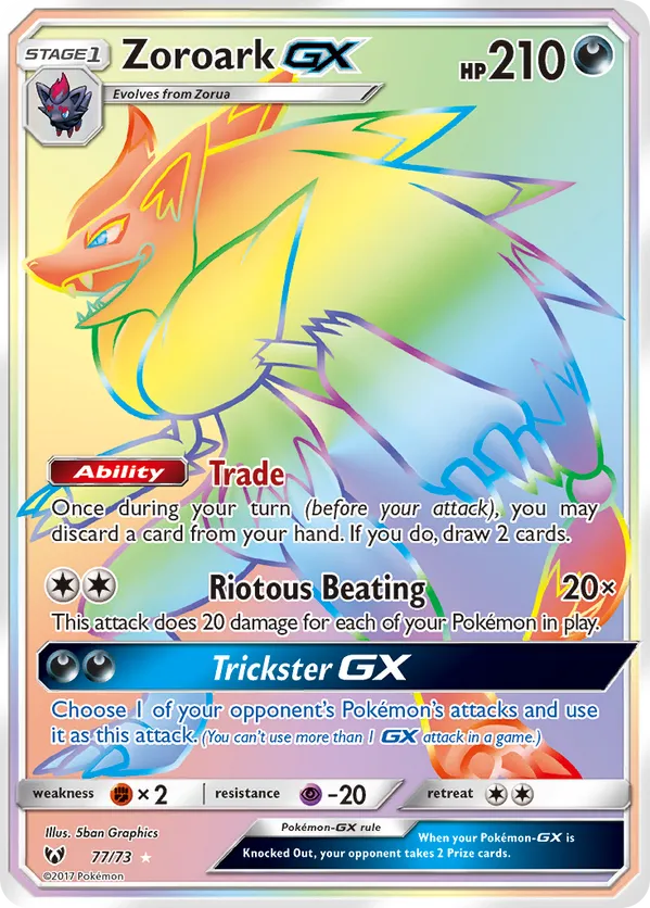 zoroark pokemon card value N's ex UR Gold (131/100) - Battle Partners (sv9) Attack 1 Most Expensive Zoroark Pokémon Cards