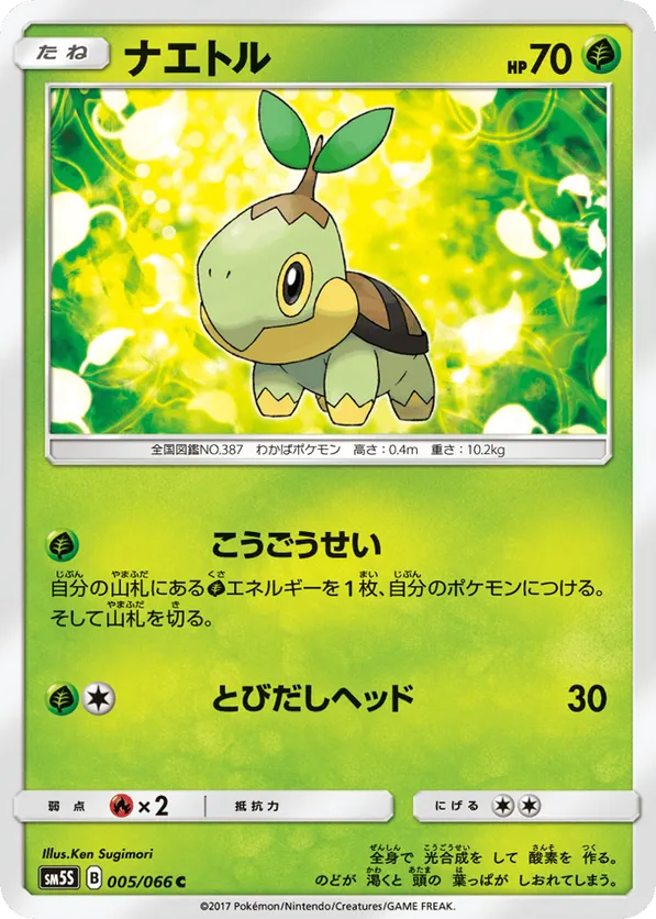 Turtwig #005/066 Ultra Sun | pkmn.gg