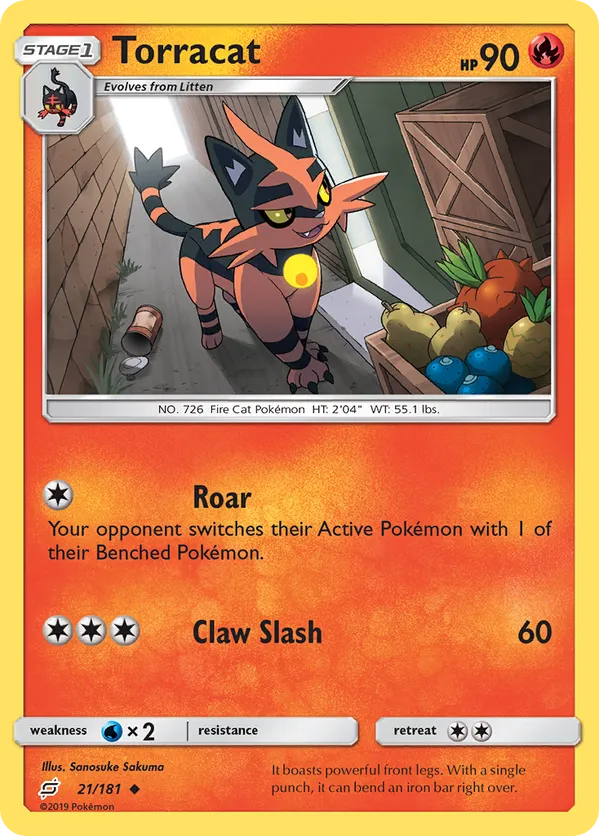 Torracat #021/181 Team Up | pkmn.gg