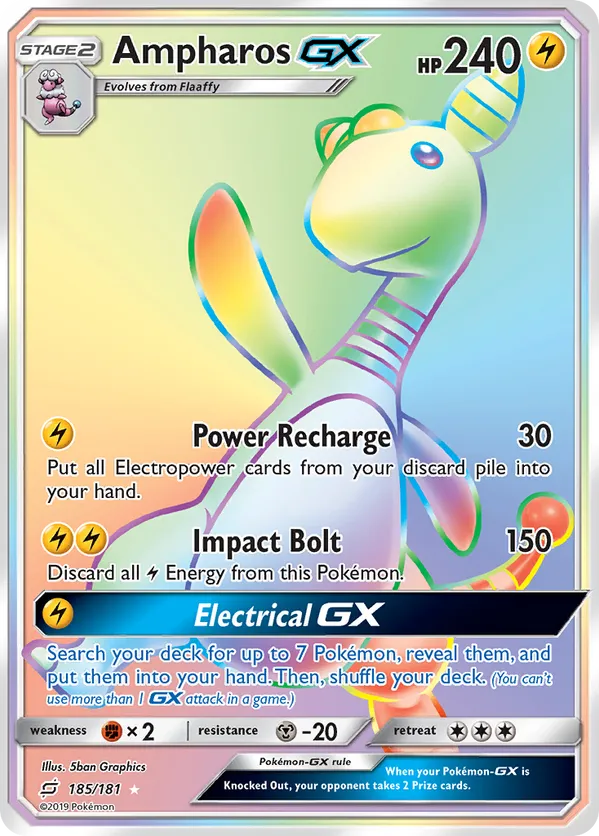 ampharos pokemon card value - V - 171/185 - Vivid Voltage Colorless Searchlight Tail (90+) Your opponent reveals their hand Ampharos EX #87 Prices |