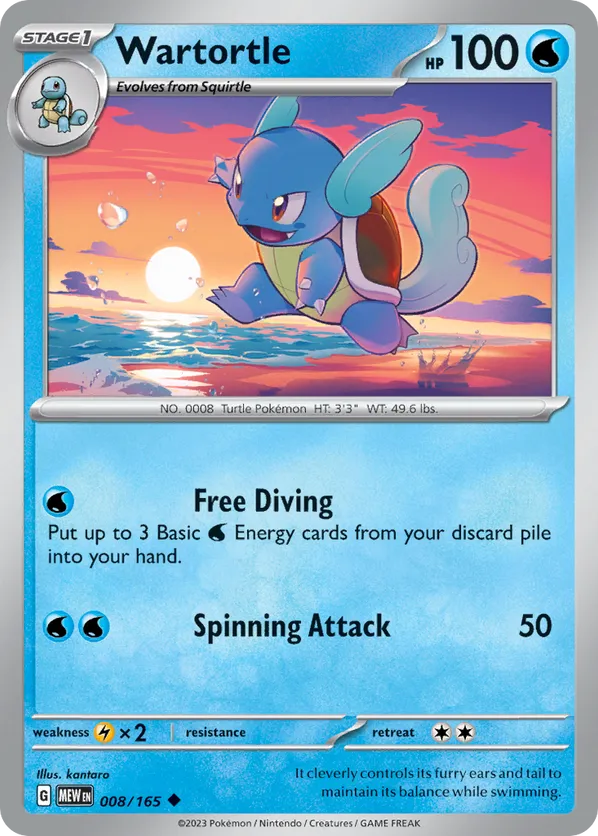 turtle pokemon card Wartortle | Pokémon Cards and Details