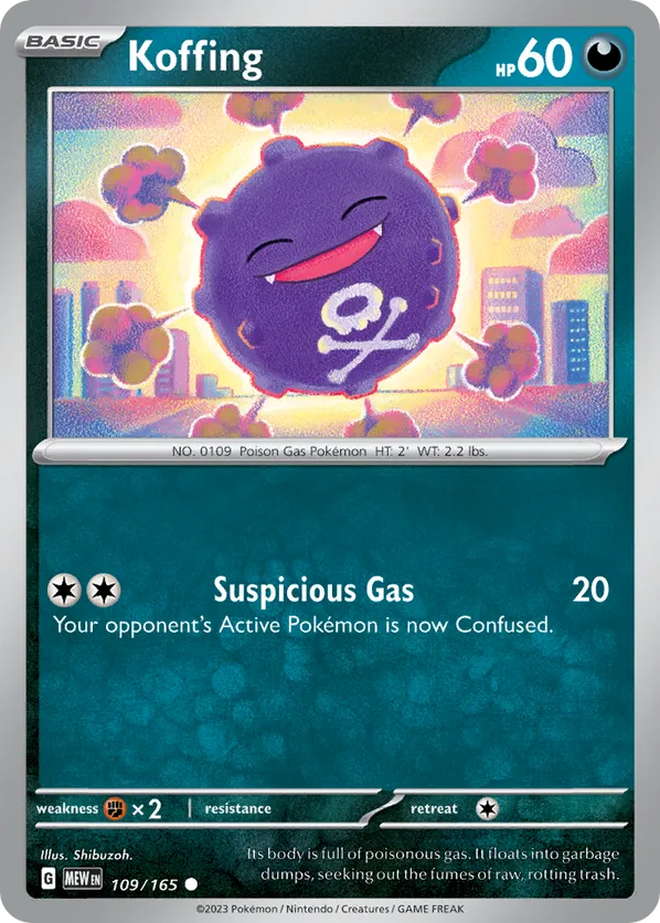 Koffing  Pokédex