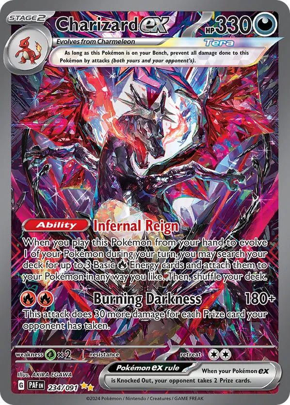 Charizard ex 234/91 Paldean Fates pkmn.gg