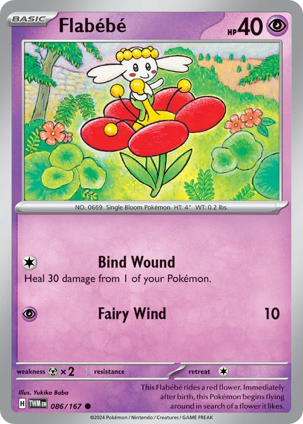 flabebe pokemon card value - (62) Colorless Artist Flabebe [Fairy]  Pokemon Card