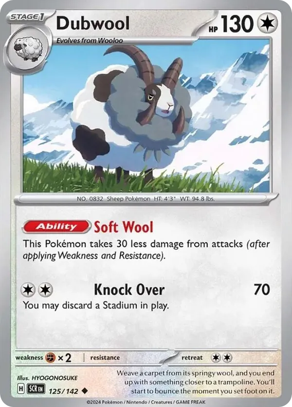 Dubwool | Pokémon Cards and Details | pkmn.gg