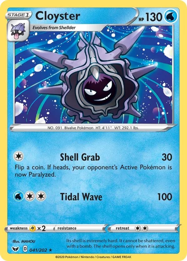Most Expensive Cloyster Pokémon Cards