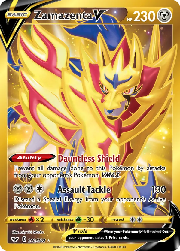 zamazenta pokemon card value - 201/182 - SV10: Destined Rivals your opponent takes 2 Prize cards Pokmon TCG Sword & Shield: