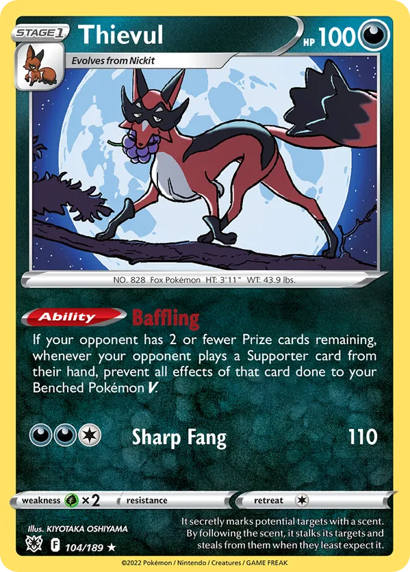 thievul pokemon card Thievul | Pokémon Cards and Details