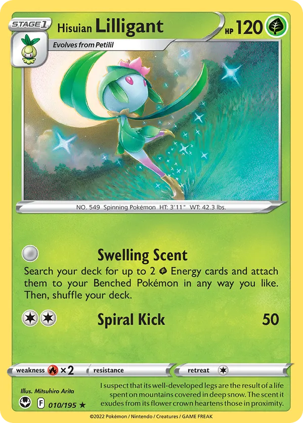 Hisuian Lilligant #010/195 Silver Tempest | pkmn.gg