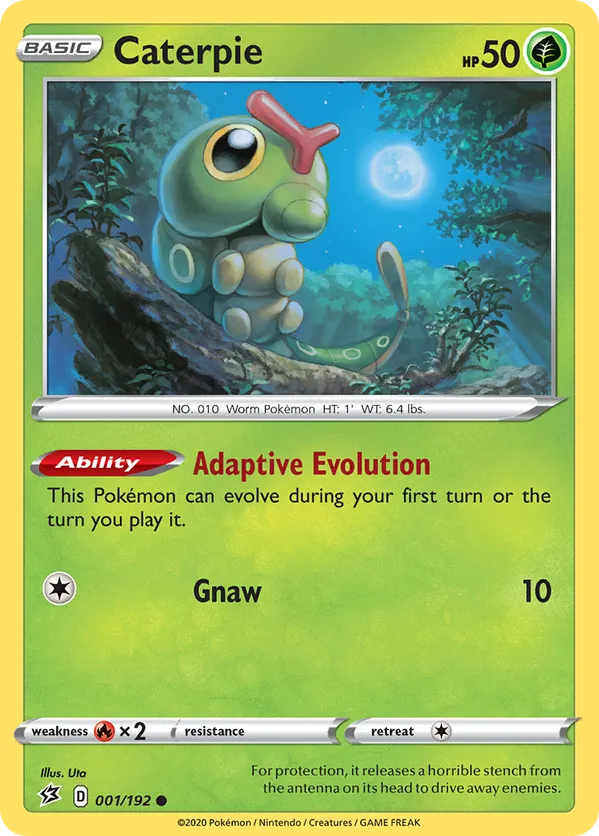 Caterpie | Pokmon Cards and Details | pkmn.gg