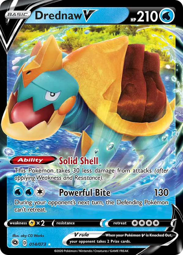 drednaw vmax pokemon card Amazon.com: Pokemon Vmax Card Set - Drednaw VMAX 015/073 & Drednaw V  014/073 - Champions Path