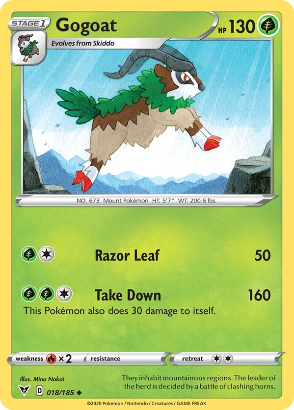 pokemon vivid voltage card values Pokemon Trading Card Game Sword & Shield Vivid Voltage Rare Ninjask #14