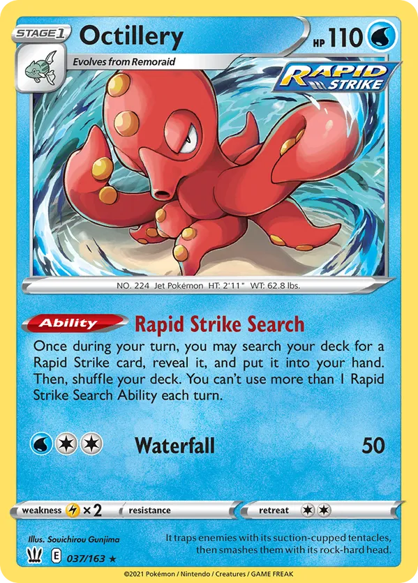 Octillery #037/163 Battle Styles | pkmn.gg