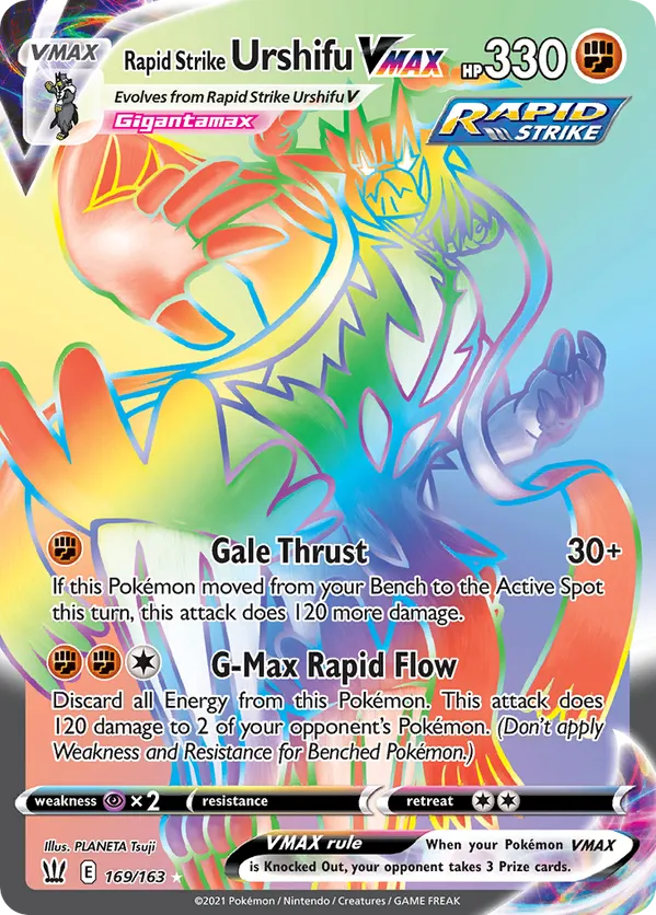 pokemon battle styles rare card Mimikyu V 148/163 Full Art Ultra Mint this attack can be used for Lightning Top 25 Most Expensive Battle