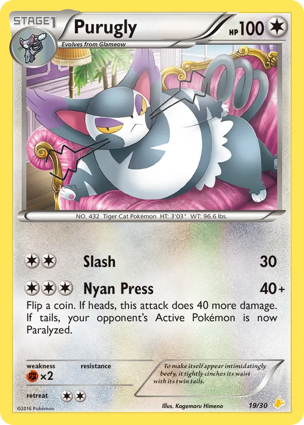 purugly pokemon card value 401 Games Canada - - 160/214 - Rare If this Pokmon evolved from Glameow during this turn Pokemon Purugly | Mercari