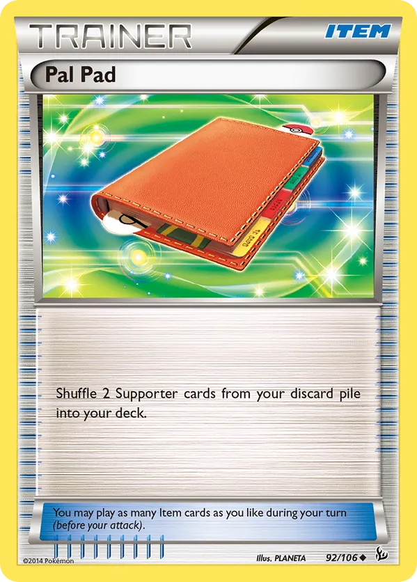 Pal Pad #092/106 Flashfire | pkmn.gg