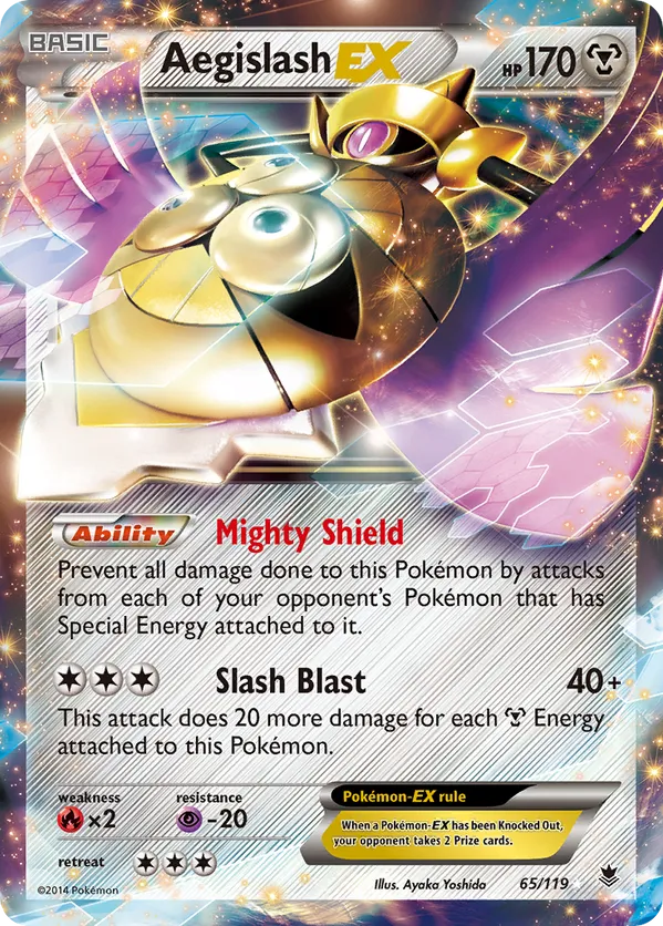 aegislash pokemon card worth EX Phantom Forces Promos | Pokmon Weakness / Resistance / Retreat Cost Most Expensive Aegislash Pokmon Cards