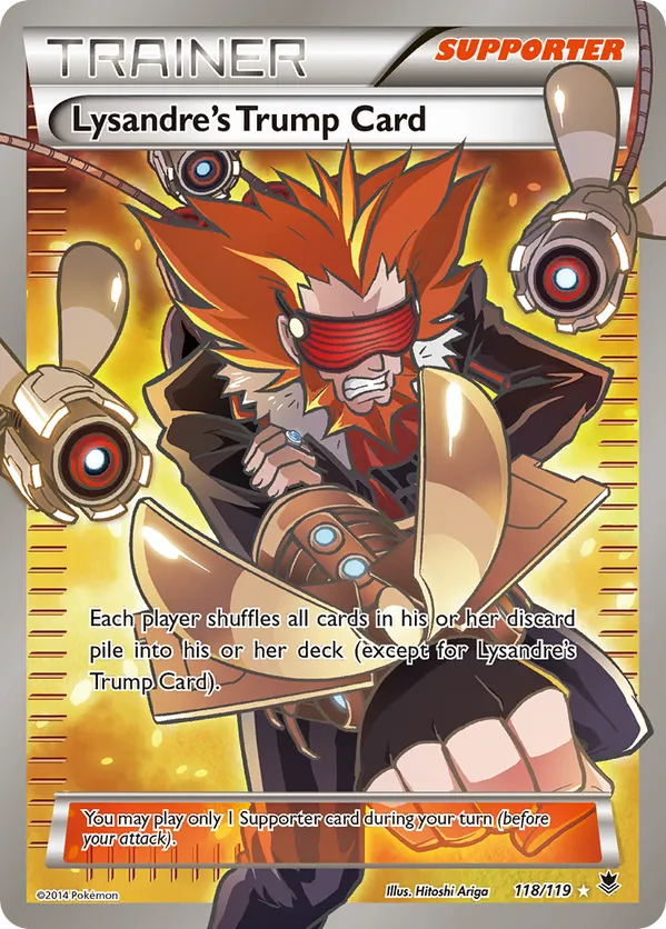 Lysandre's Trump Card #118/119 Phantom Forces | pkmn.gg