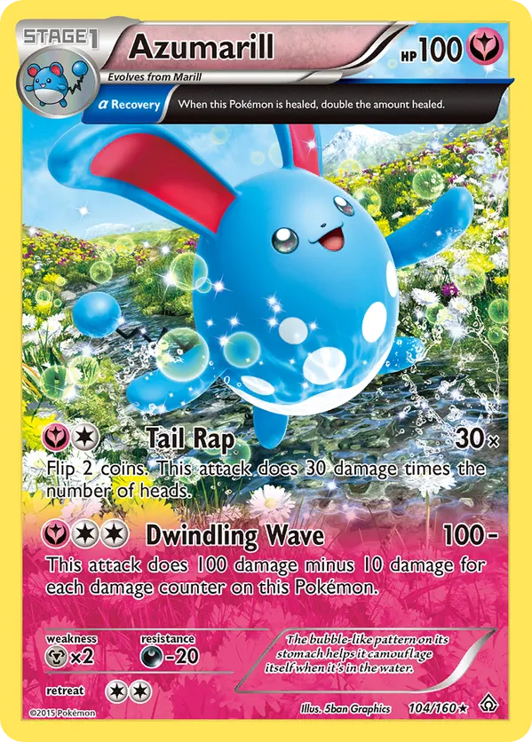 Azumarill #104/160 Primal Clash | pkmn.gg