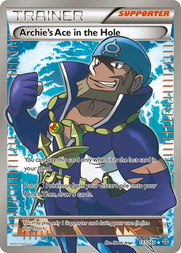Archie's Ace in the Hole #157/160 Primal Clash | pkmn.gg