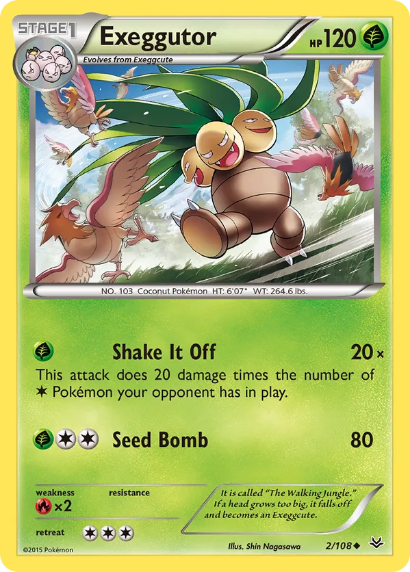 Exeggutor #002/108 Roaring Skies | pkmn.gg