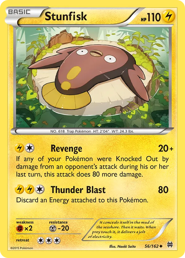 stunfisk pokemon card value Galarian V (Full Art) - SWSH03: Darkness Ablaze [FULL ART] [Lightly Played] Colorless Artist Stunfisk ex 2026 Mega Evolution: