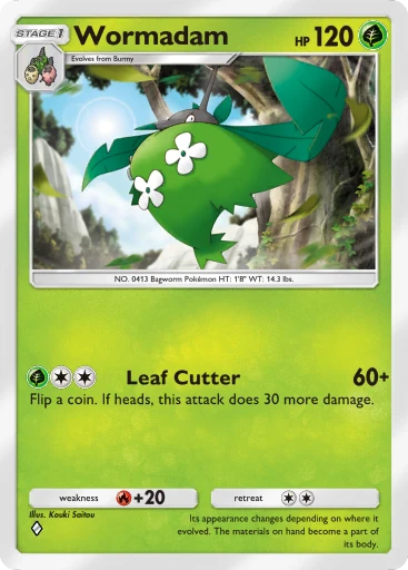 wormadam pokemon card value Amazon.com: Pokemon - Wormadam Trash Cloak (51) main image 0
