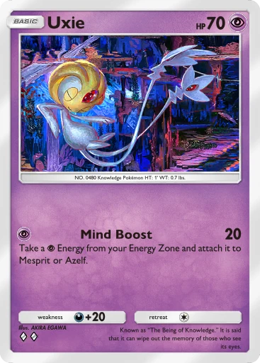 pokemon card uxie Uxie | Pokémon Cards and Details