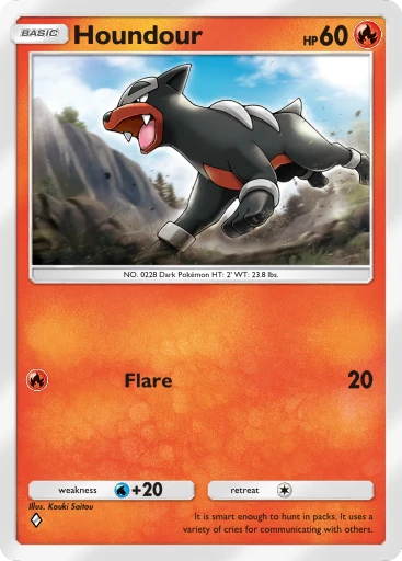Houndour | Pokmon Cards and Details | pkmn.gg