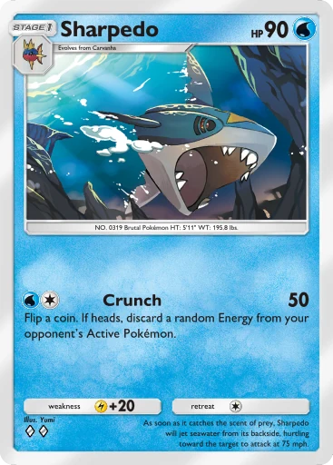 pokemon card sharpedo M Sharpedo ex Pokemon XY Black Star Promo Pokemon Center #XY200 PSA 10 main image 1