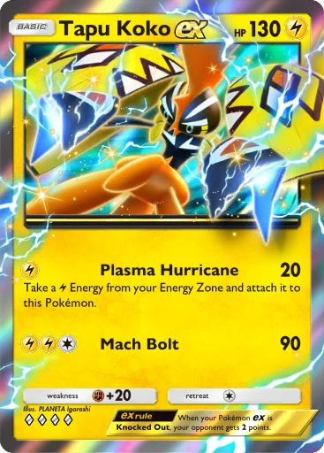 Tapu Koko | Pokmon Cards and Details | pkmn.gg