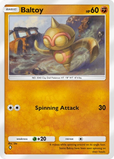 baltoy pokemon card price (ex8-53) Gx2 / None / 1 SWSH08 Baltoy - Supreme Victors -