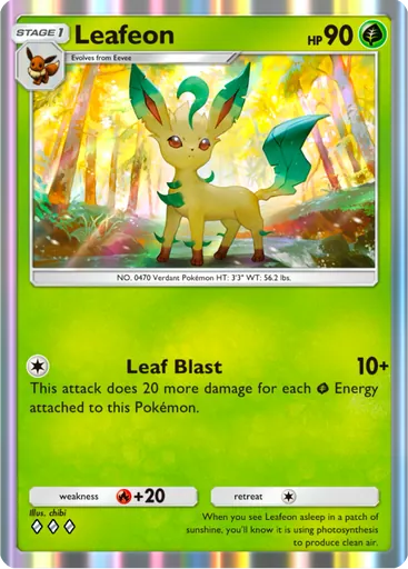 Leafeon | Pokmon Cards and Details | pkmn.gg
