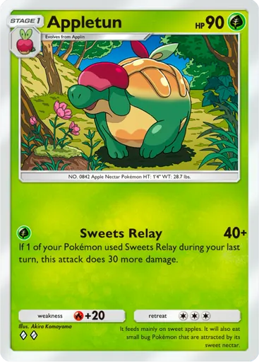 appletun v pokemon card value - 23/192 - Rebel Clash Grass / 210 / Basic Attack 1 Appletun | Pokmon Cards and