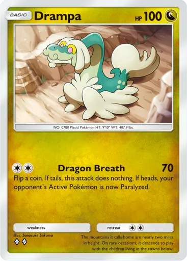 Drampa | Pokmon Cards and Details | pkmn.gg
