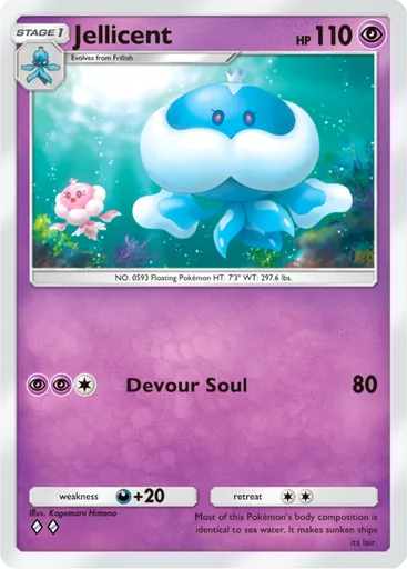 Jellicent | Pokmon Cards and Details | pkmn.gg